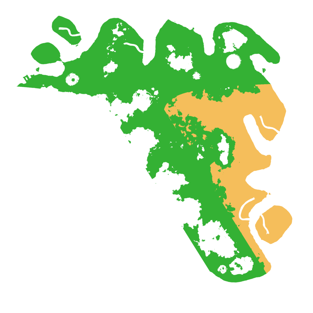 Biome Rust Map: Procedural Map, Size: 3800, Seed: 12024897