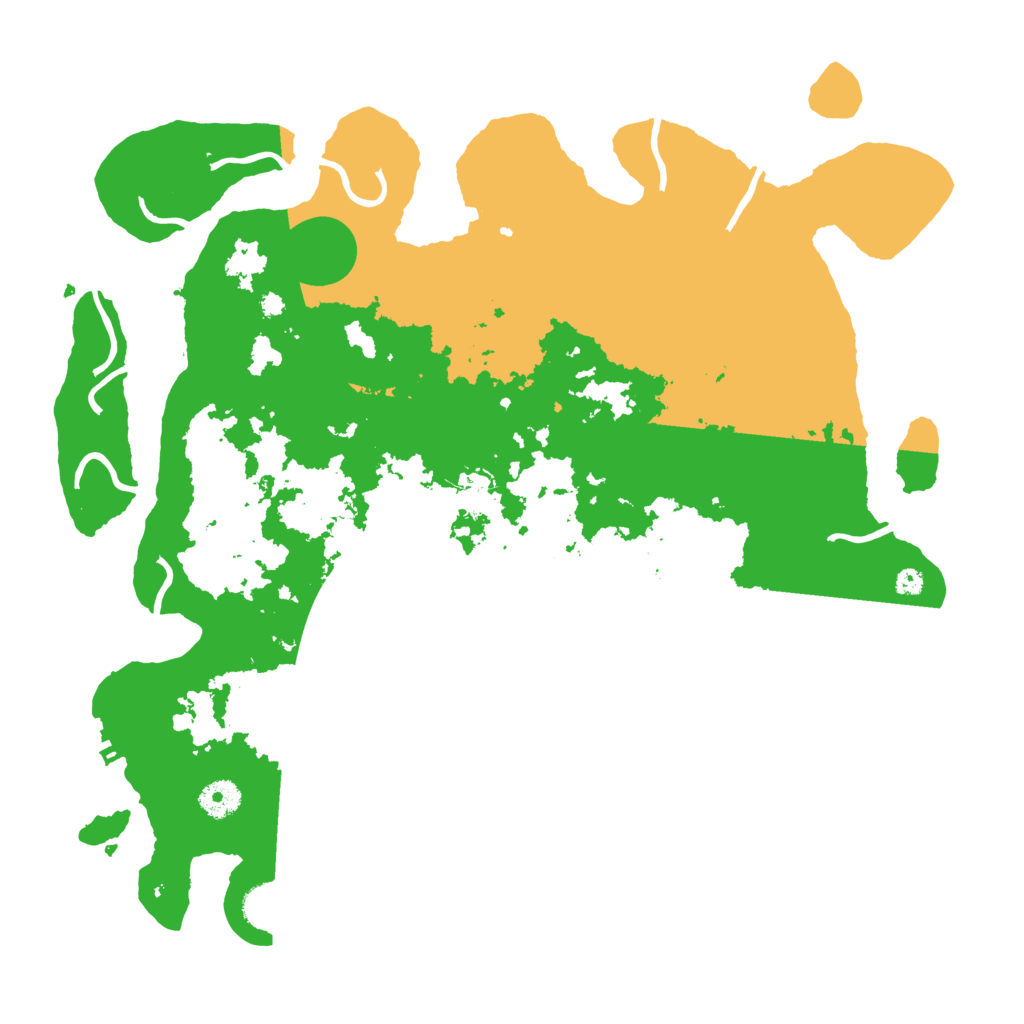 Biome Rust Map: Procedural Map, Size: 3950, Seed: 26881066
