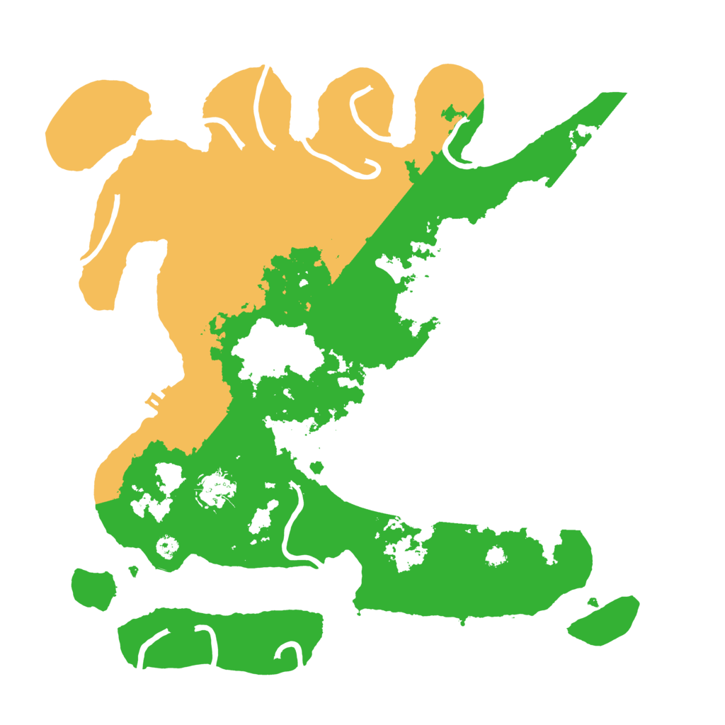 Biome Rust Map: Procedural Map, Size: 3400, Seed: 9823426