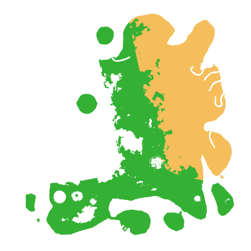 Biome Rust Map: Procedural Map, Size: 3550, Seed: 82440255