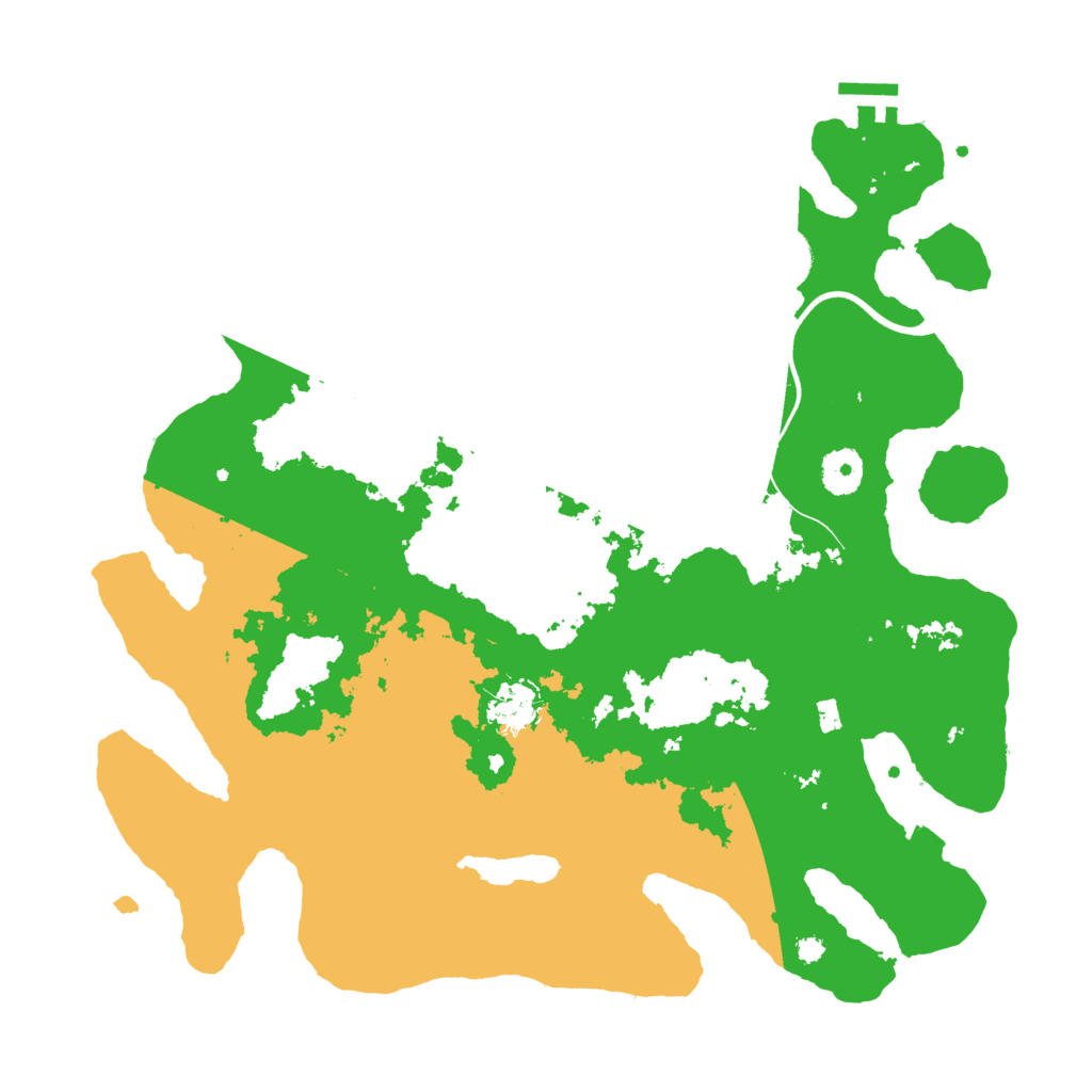 Biome Rust Map: Procedural Map, Size: 3700, Seed: 775