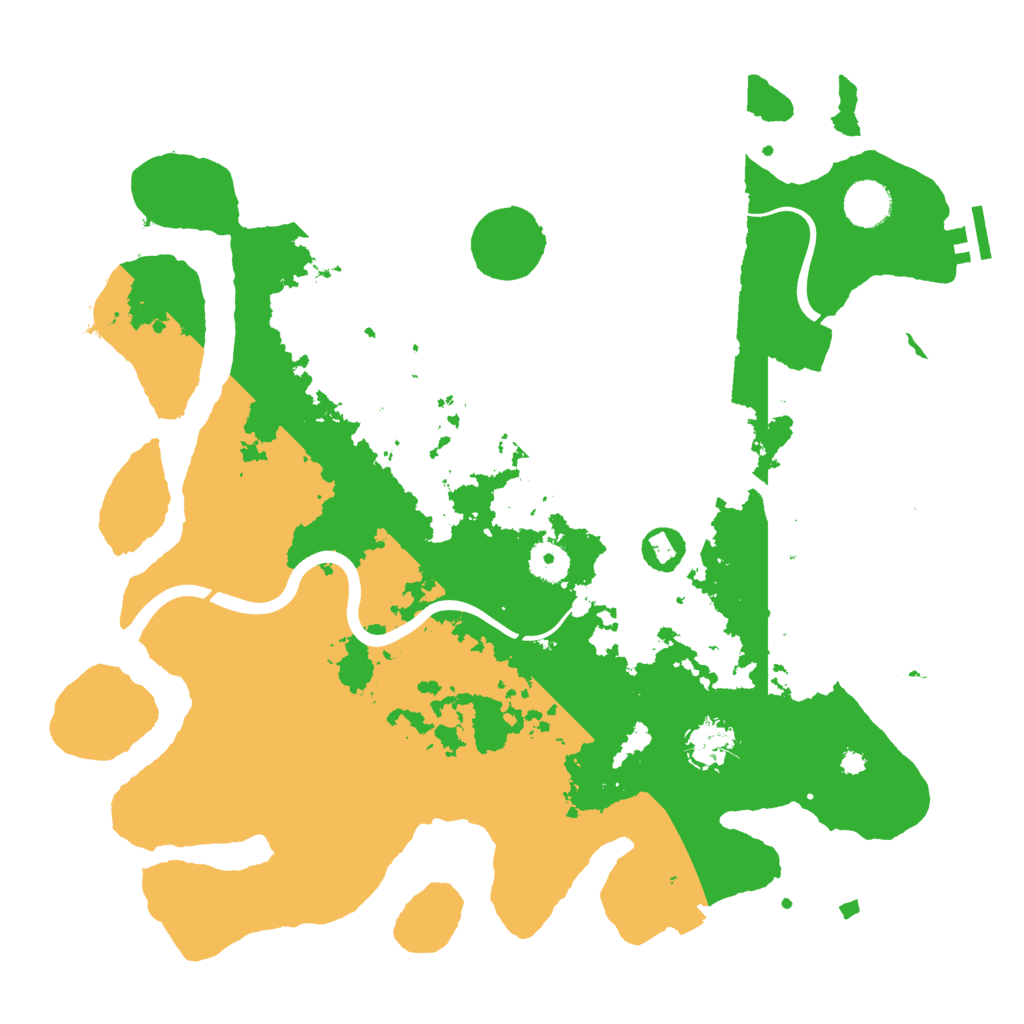 Biome Rust Map: Procedural Map, Size: 3850, Seed: 28346616
