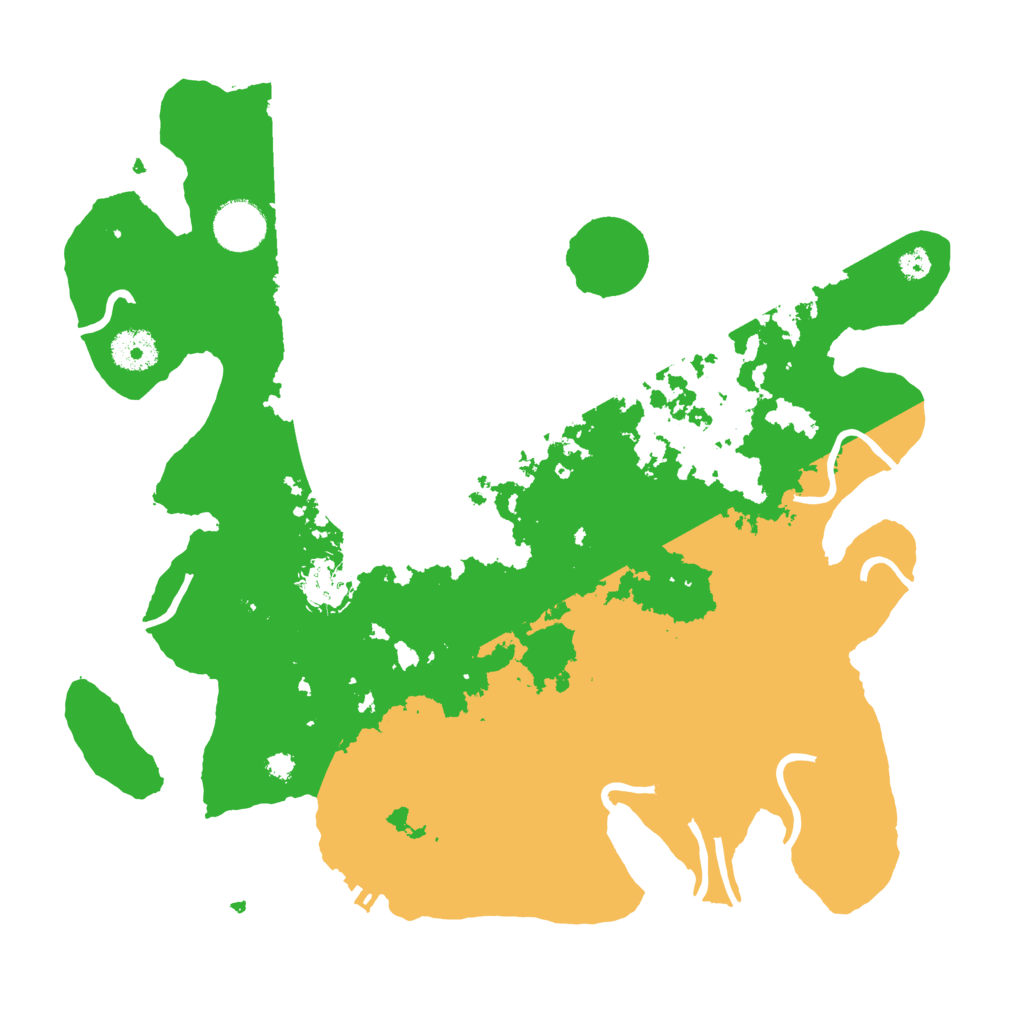 Biome Rust Map: Procedural Map, Size: 3500, Seed: 1549500561