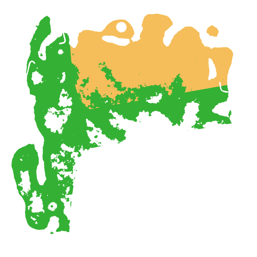 Biome Rust Map: Procedural Map, Size: 4400, Seed: 40666488