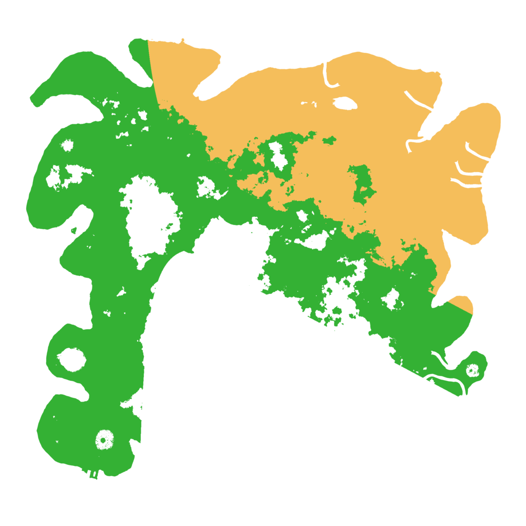 Biome Rust Map: Procedural Map, Size: 4100, Seed: 61248317