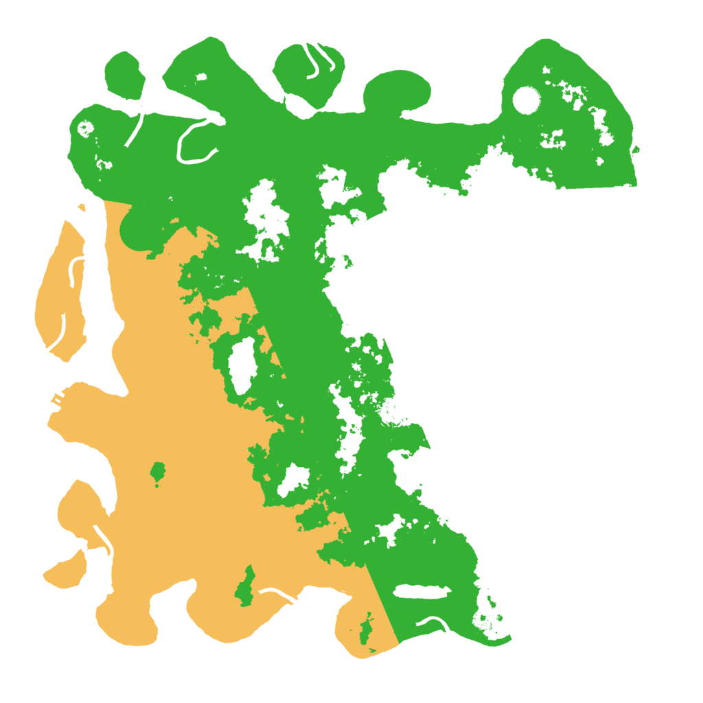 Biome Rust Map: Procedural Map, Size: 4500, Seed: 32901573