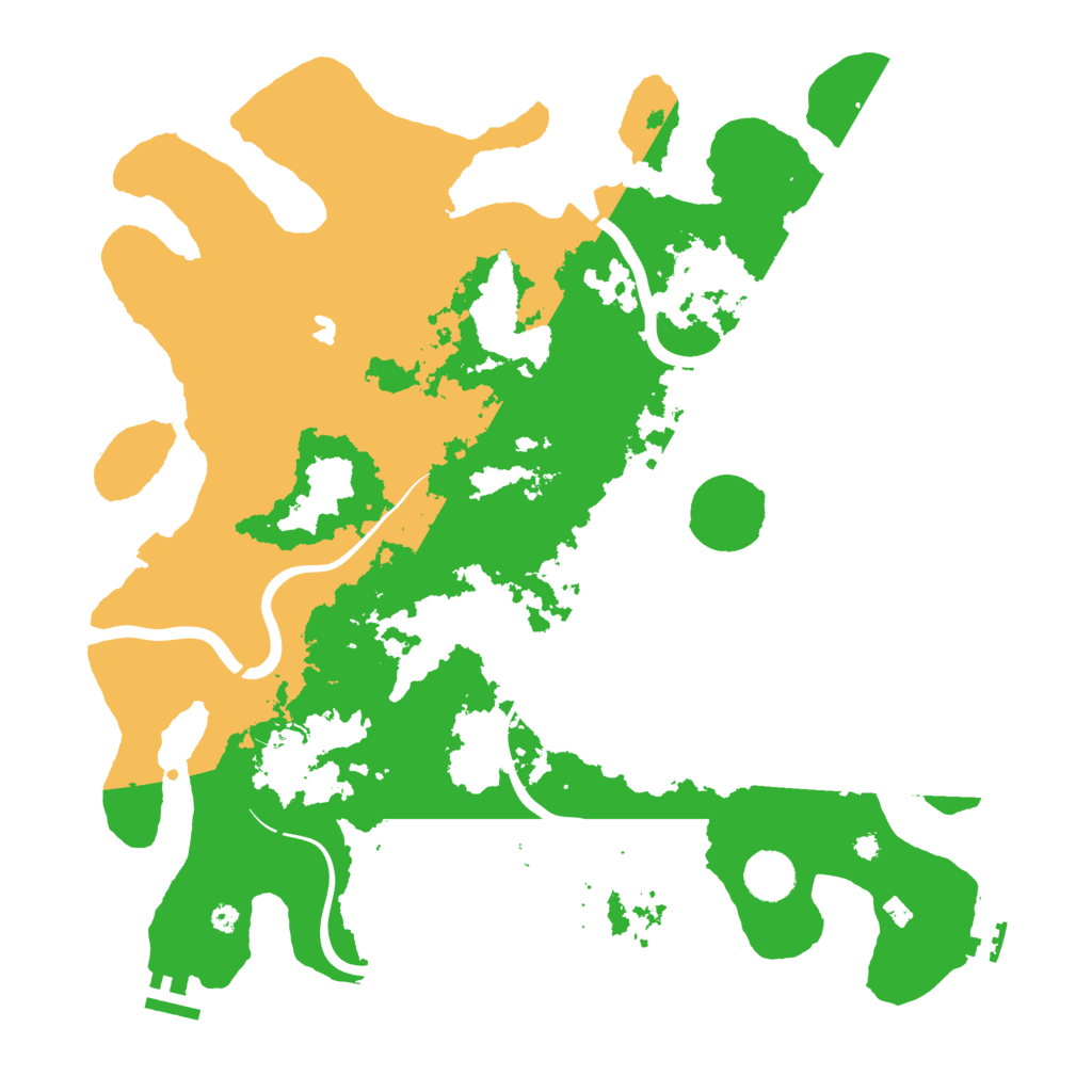 Biome Rust Map: Procedural Map, Size: 4000, Seed: 311