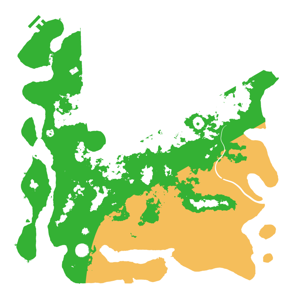 Biome Rust Map: Procedural Map, Size: 3950, Seed: 69072361