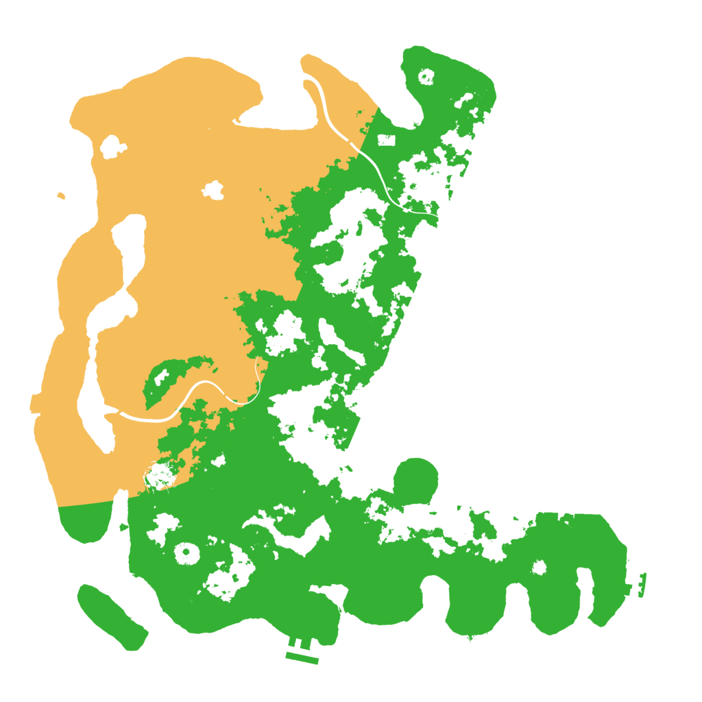 Biome Rust Map: Procedural Map, Size: 4300, Seed: 373048091