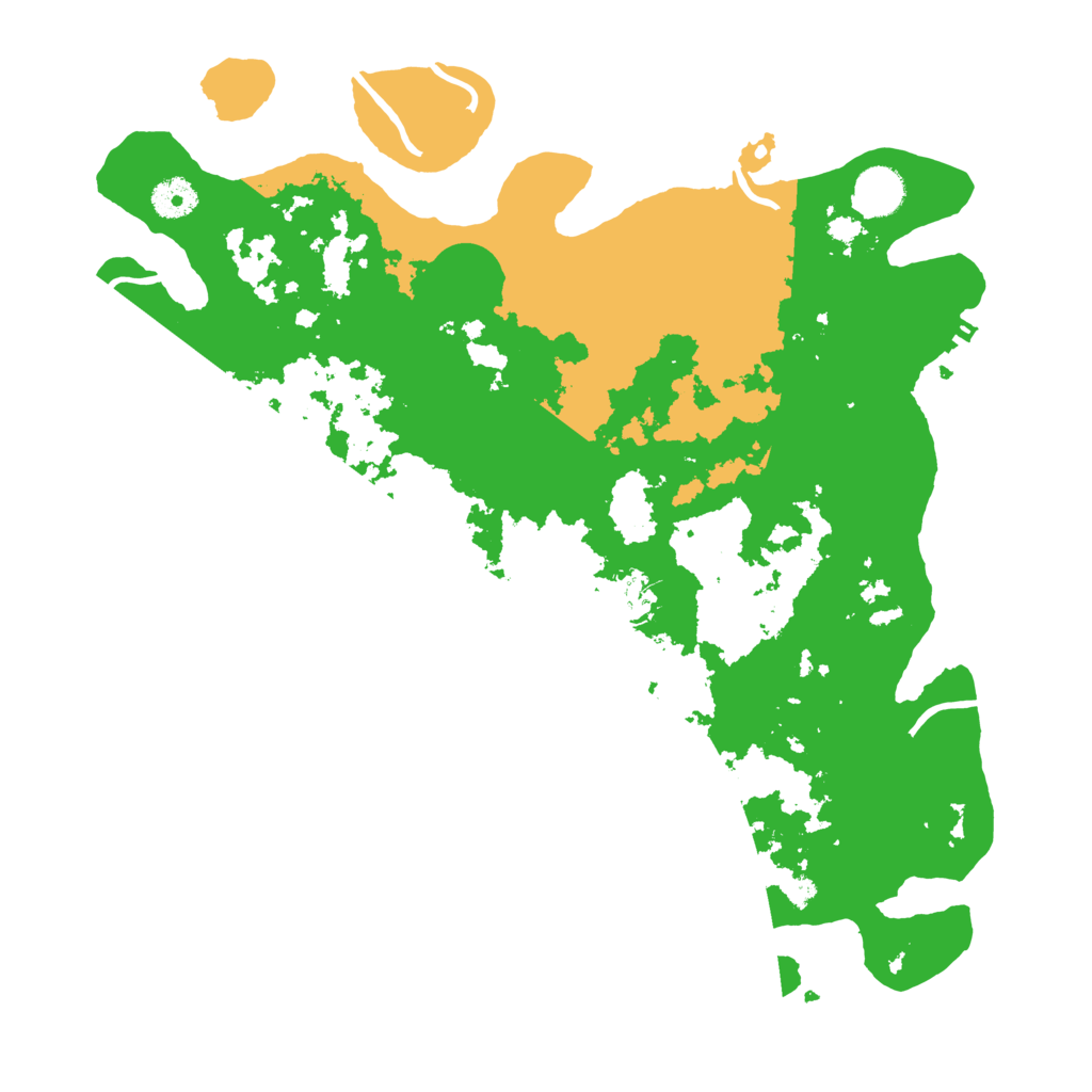 Biome Rust Map: Procedural Map, Size: 3850, Seed: 574517154