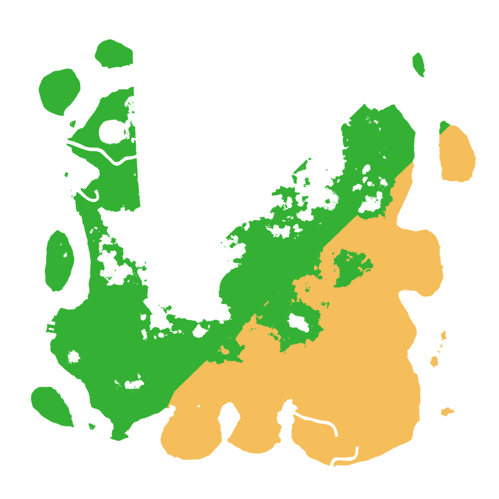 Biome Rust Map: Procedural Map, Size: 3700, Seed: 1490630898
