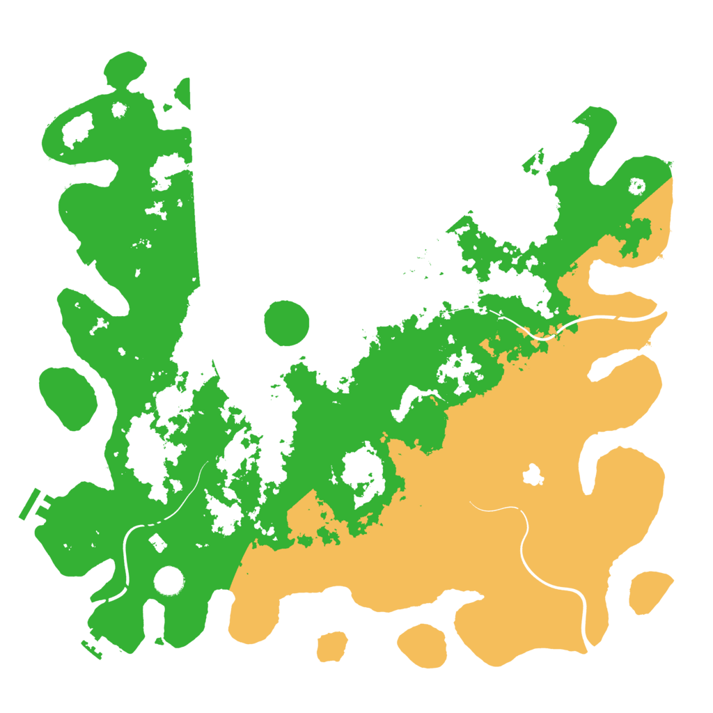 Biome Rust Map: Procedural Map, Size: 4250, Seed: 85411807