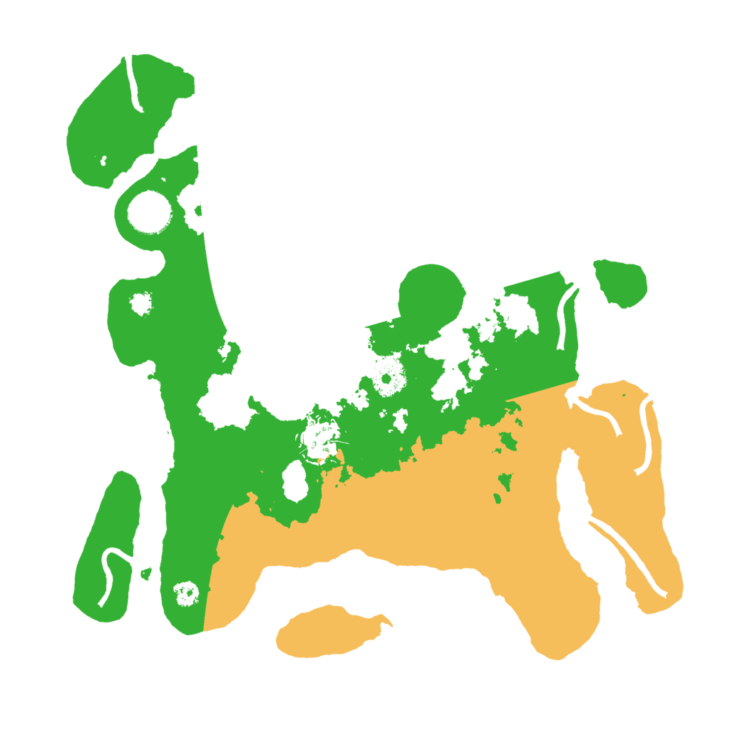 Biome Rust Map: Procedural Map, Size: 3000, Seed: 672930