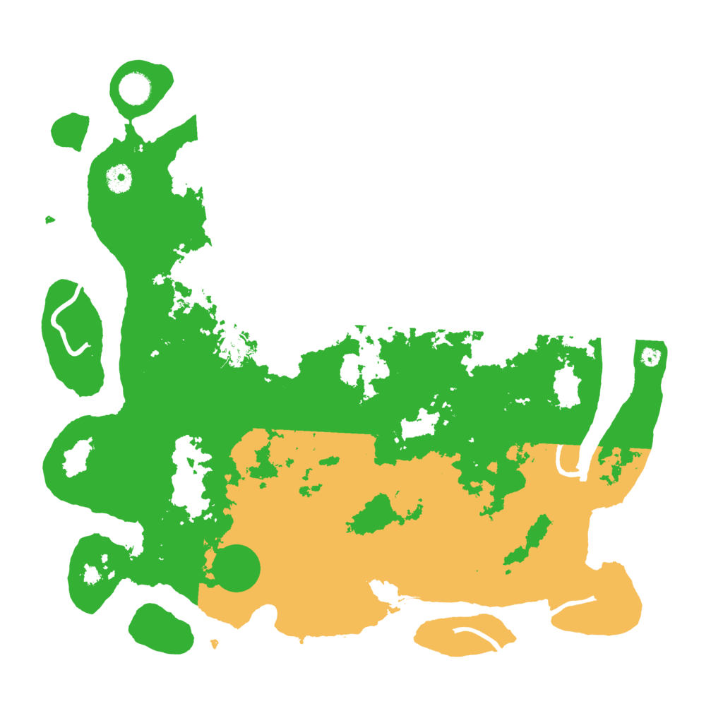 Biome Rust Map: Procedural Map, Size: 4000, Seed: 1274