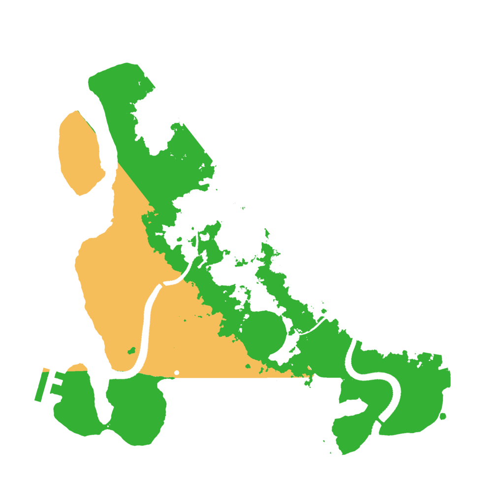 Biome Rust Map: Procedural Map, Size: 3000, Seed: 1659962773