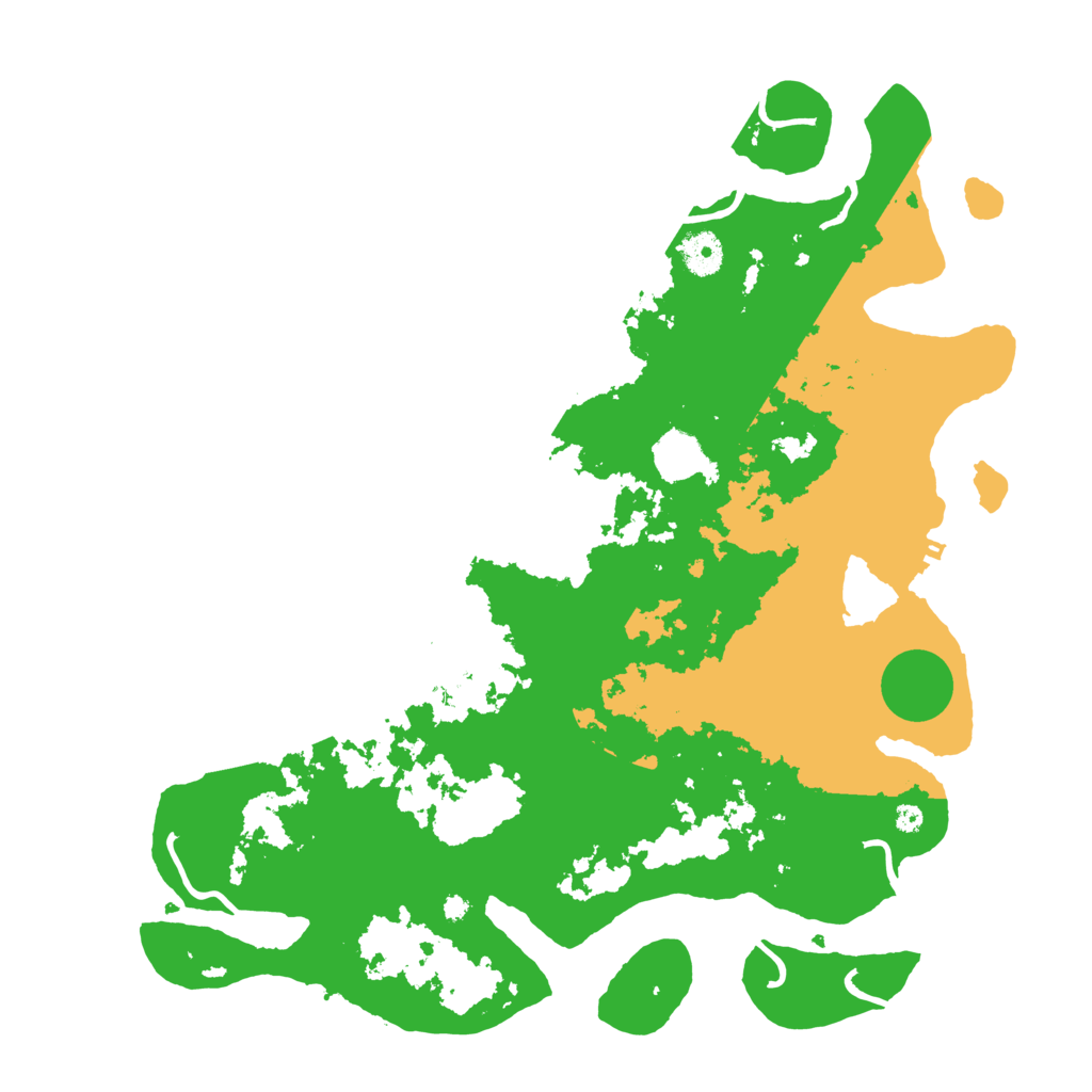 Biome Rust Map: Procedural Map, Size: 4000, Seed: 1220398687