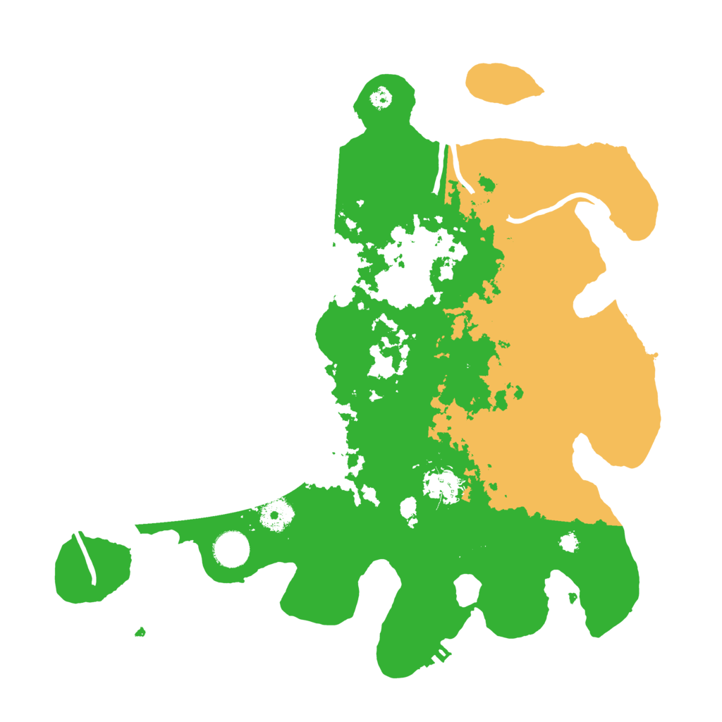 Biome Rust Map: Procedural Map, Size: 3500, Seed: 231912890
