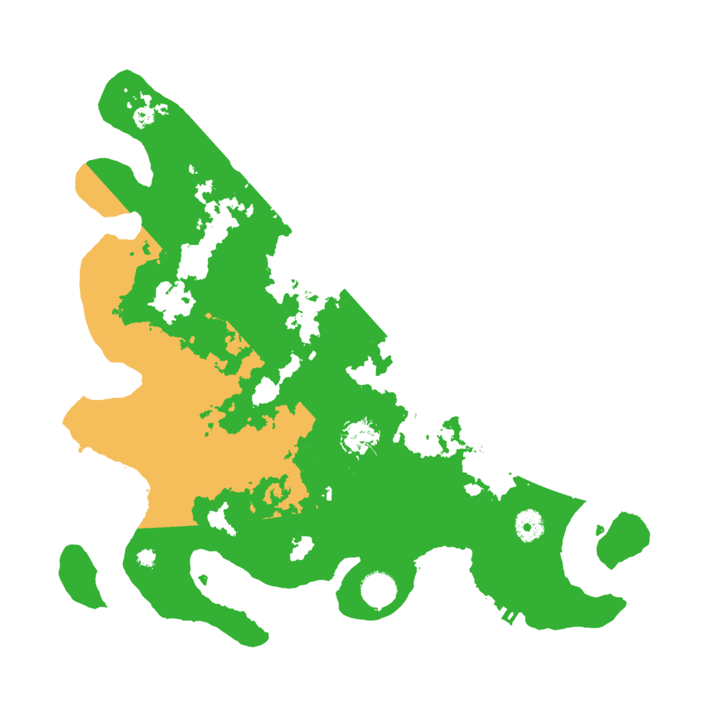 Biome Rust Map: Procedural Map, Size: 3600, Seed: 683540008