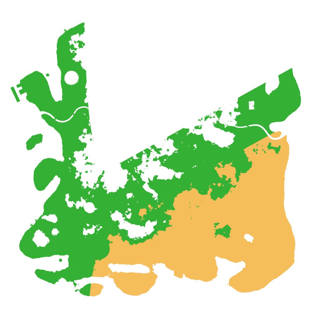 Biome Rust Map: Procedural Map, Size: 4000, Seed: 1428