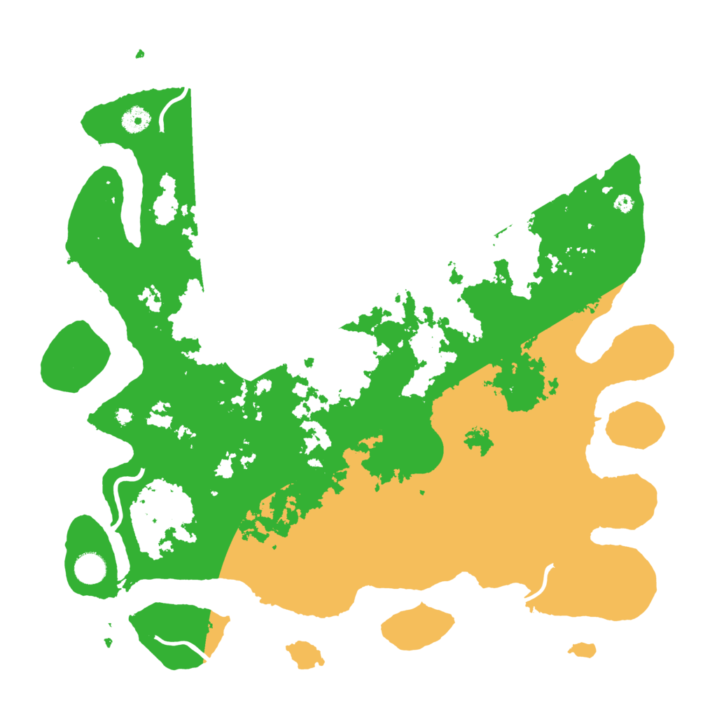 Biome Rust Map: Procedural Map, Size: 4000, Seed: 1373163465