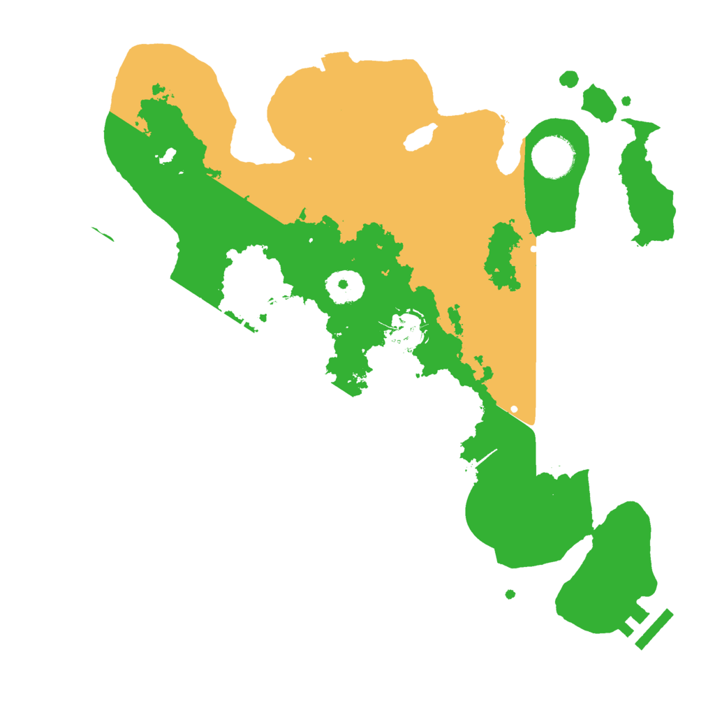 Biome Rust Map: Procedural Map, Size: 3000, Seed: 894314564