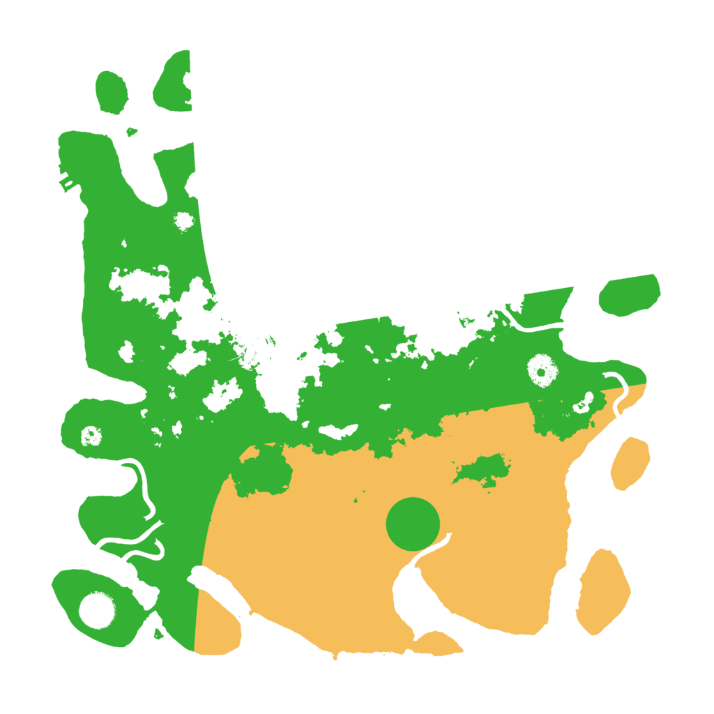 Biome Rust Map: Procedural Map, Size: 3500, Seed: 1882528124