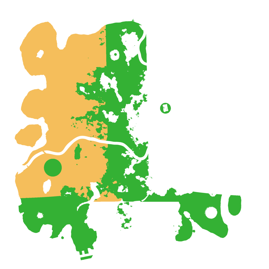 Biome Rust Map: Procedural Map, Size: 4000, Seed: 972911950