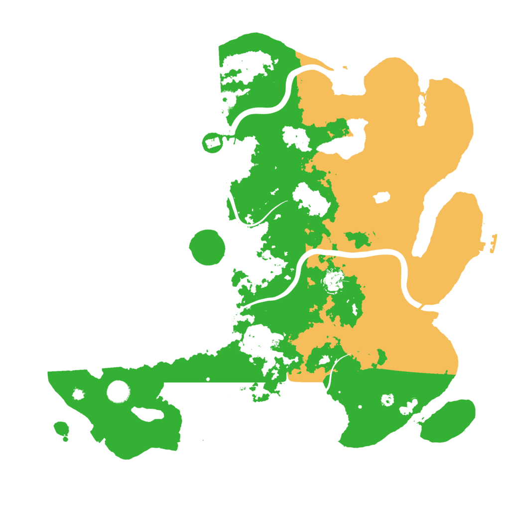 Biome Rust Map: Procedural Map, Size: 4000, Seed: 1451537870