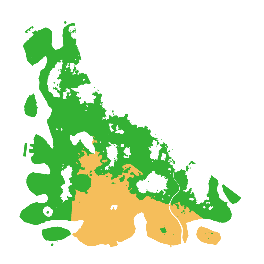 Biome Rust Map: Procedural Map, Size: 4000, Seed: 454119561
