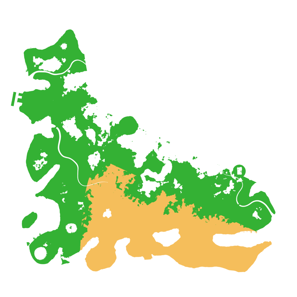 Biome Rust Map: Procedural Map, Size: 4250, Seed: 4951227