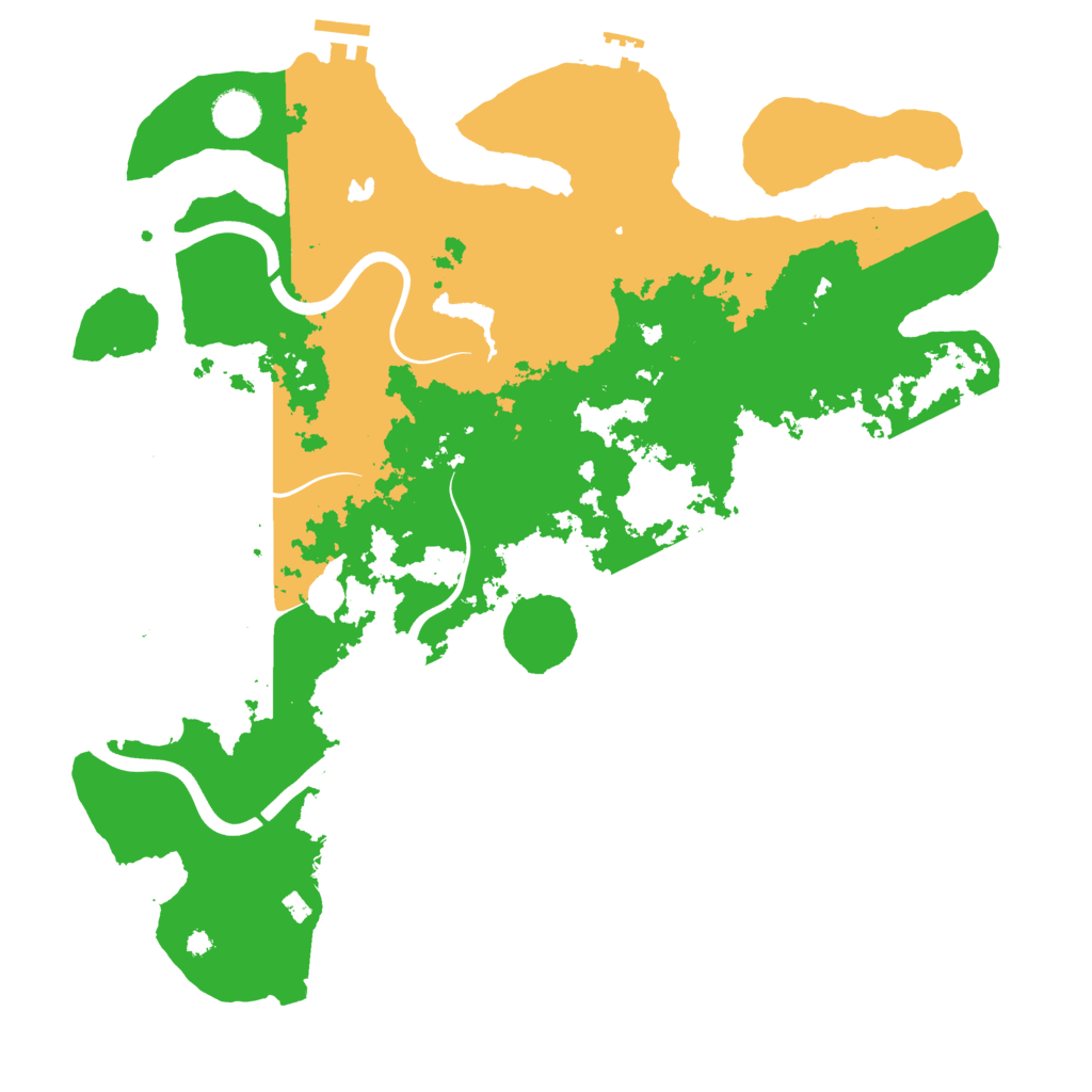 Biome Rust Map: Procedural Map, Size: 4000, Seed: 753486014