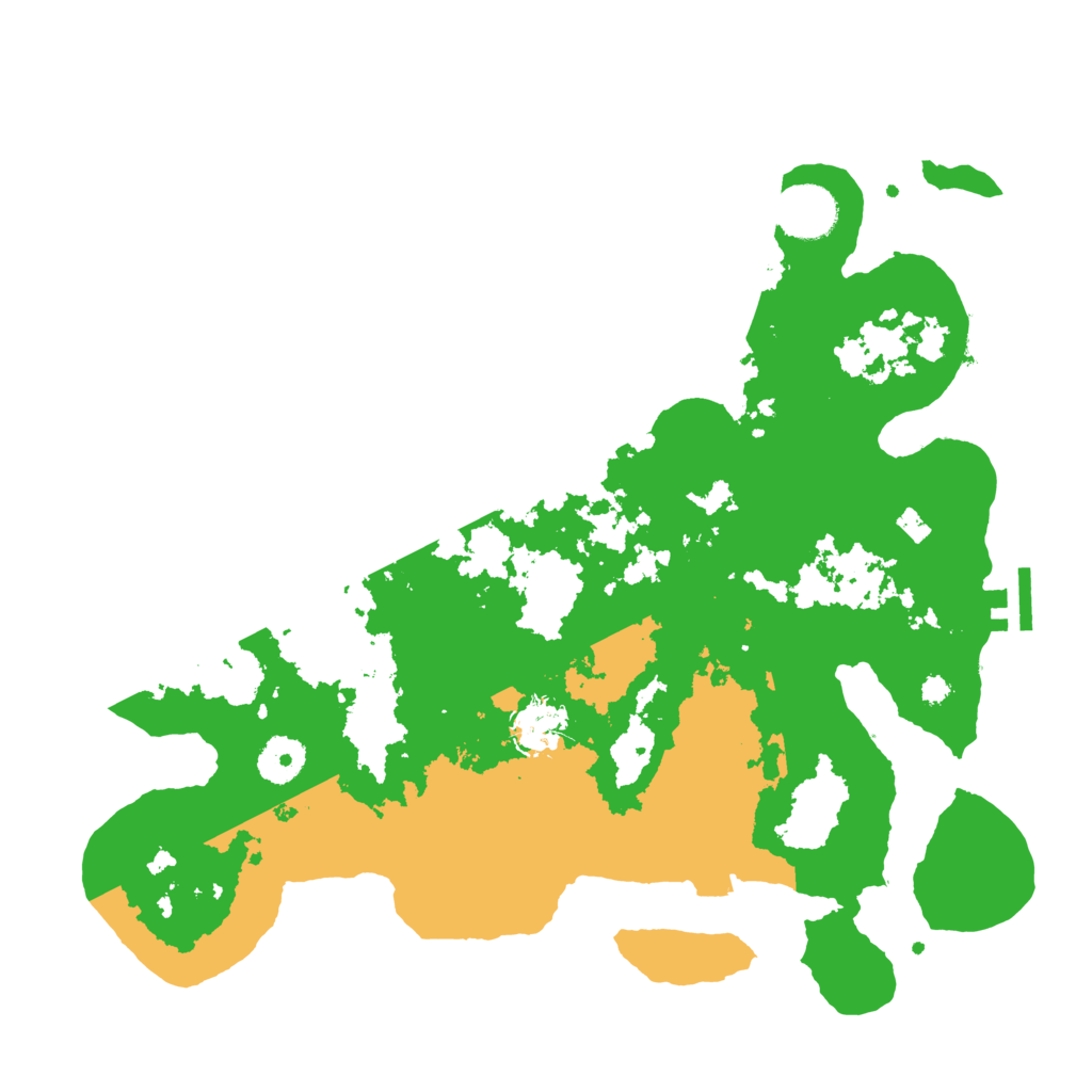 Biome Rust Map: Procedural Map, Size: 3500, Seed: 1496064766