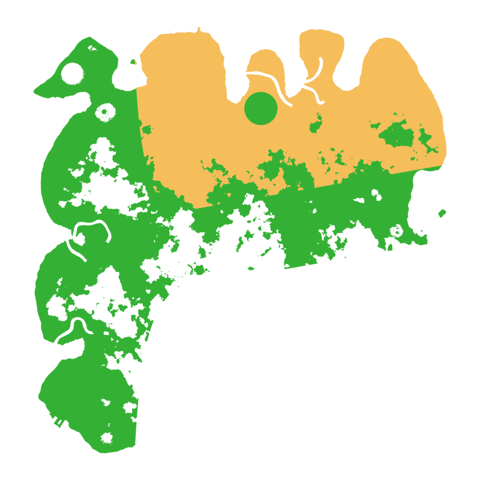Biome Rust Map: Procedural Map, Size: 4000, Seed: 724067284
