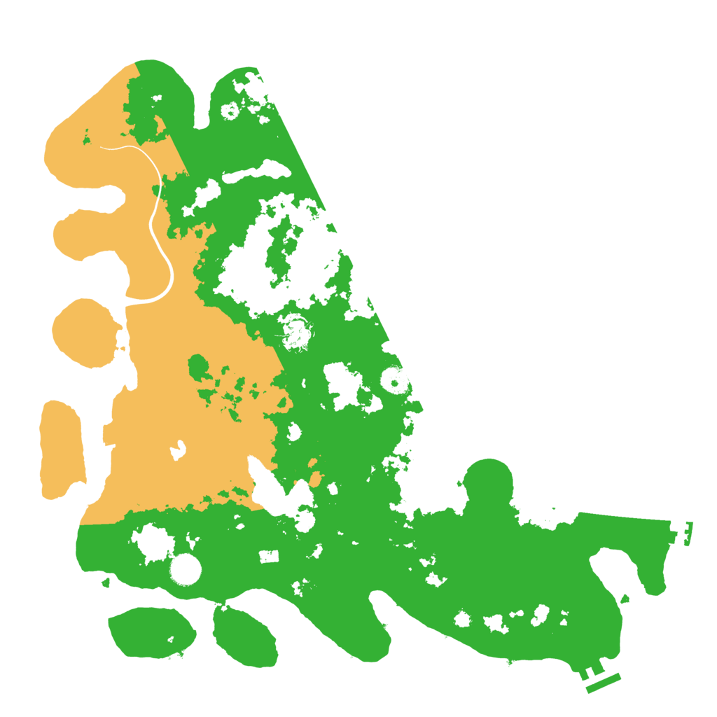 Biome Rust Map: Procedural Map, Size: 4000, Seed: 47348504