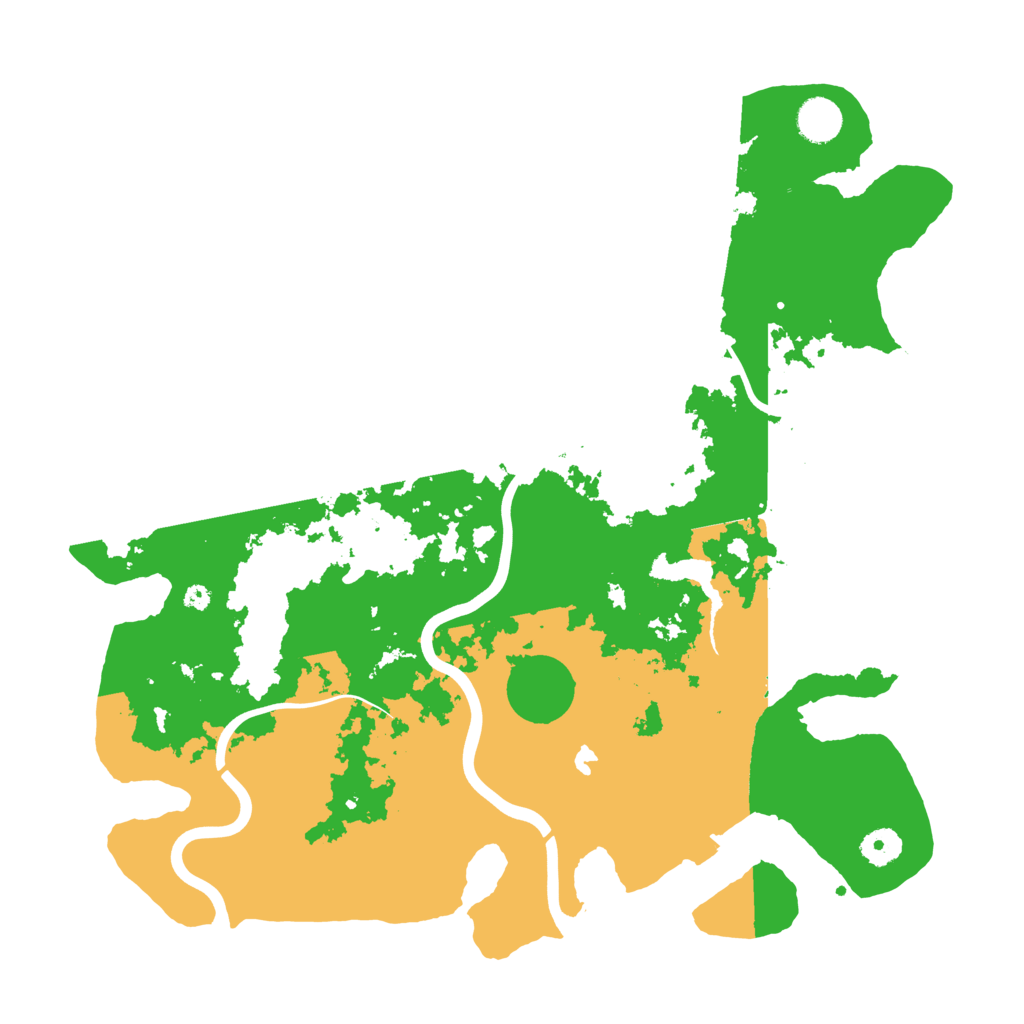 Biome Rust Map: Procedural Map, Size: 4000, Seed: 96935701