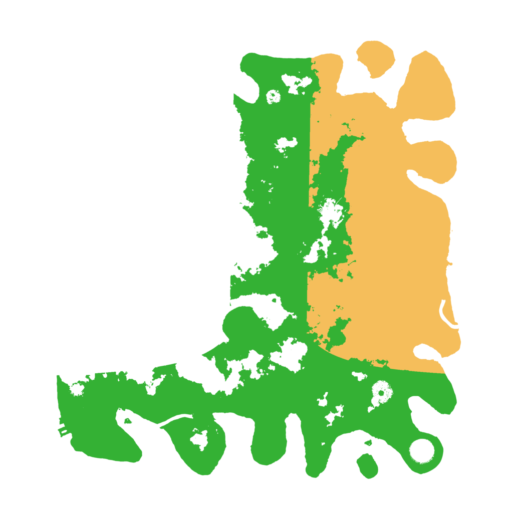 Biome Rust Map: Procedural Map, Size: 3700, Seed: 871513846