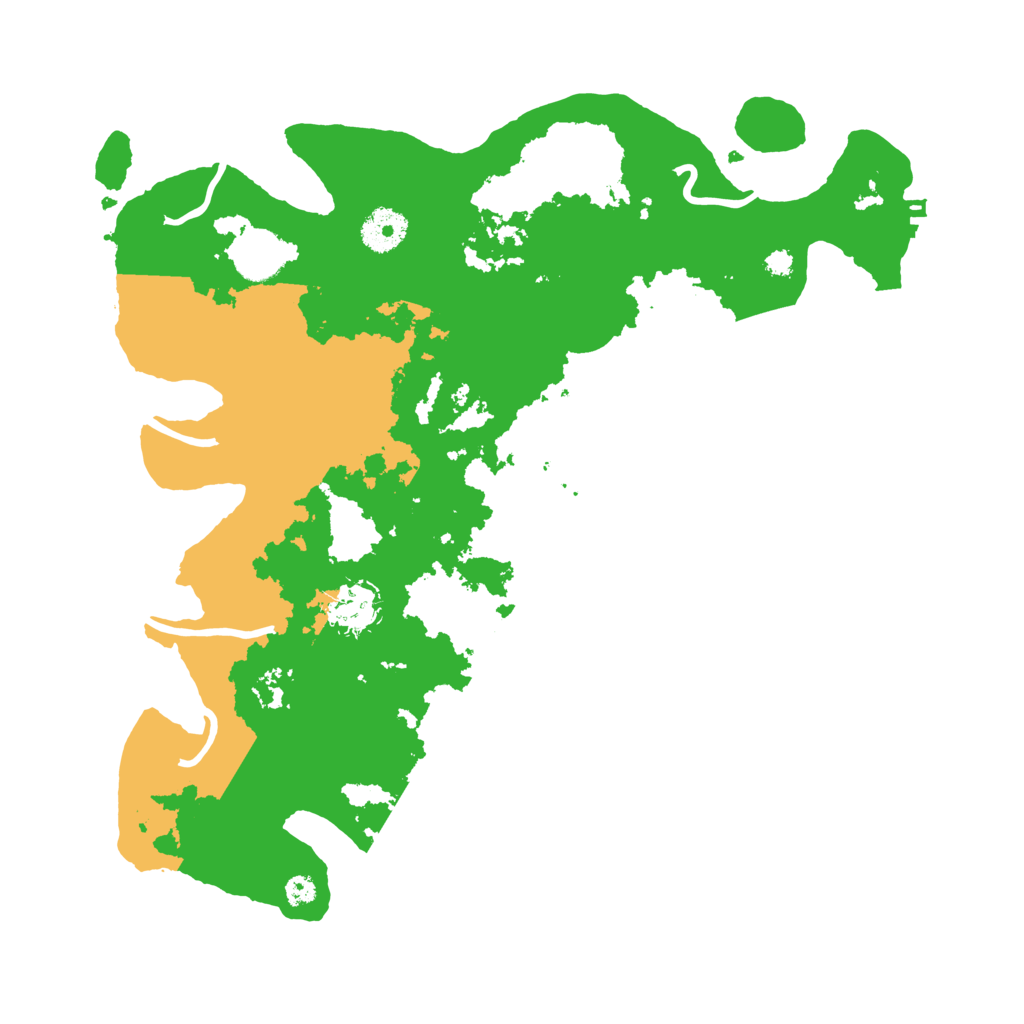 Biome Rust Map: Procedural Map, Size: 3500, Seed: 192517937