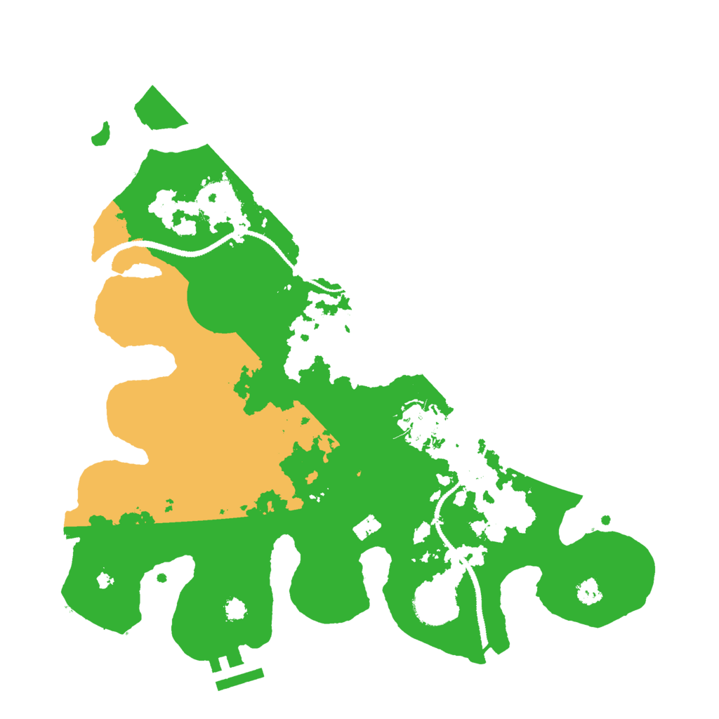 Biome Rust Map: Procedural Map, Size: 3000, Seed: 10023825