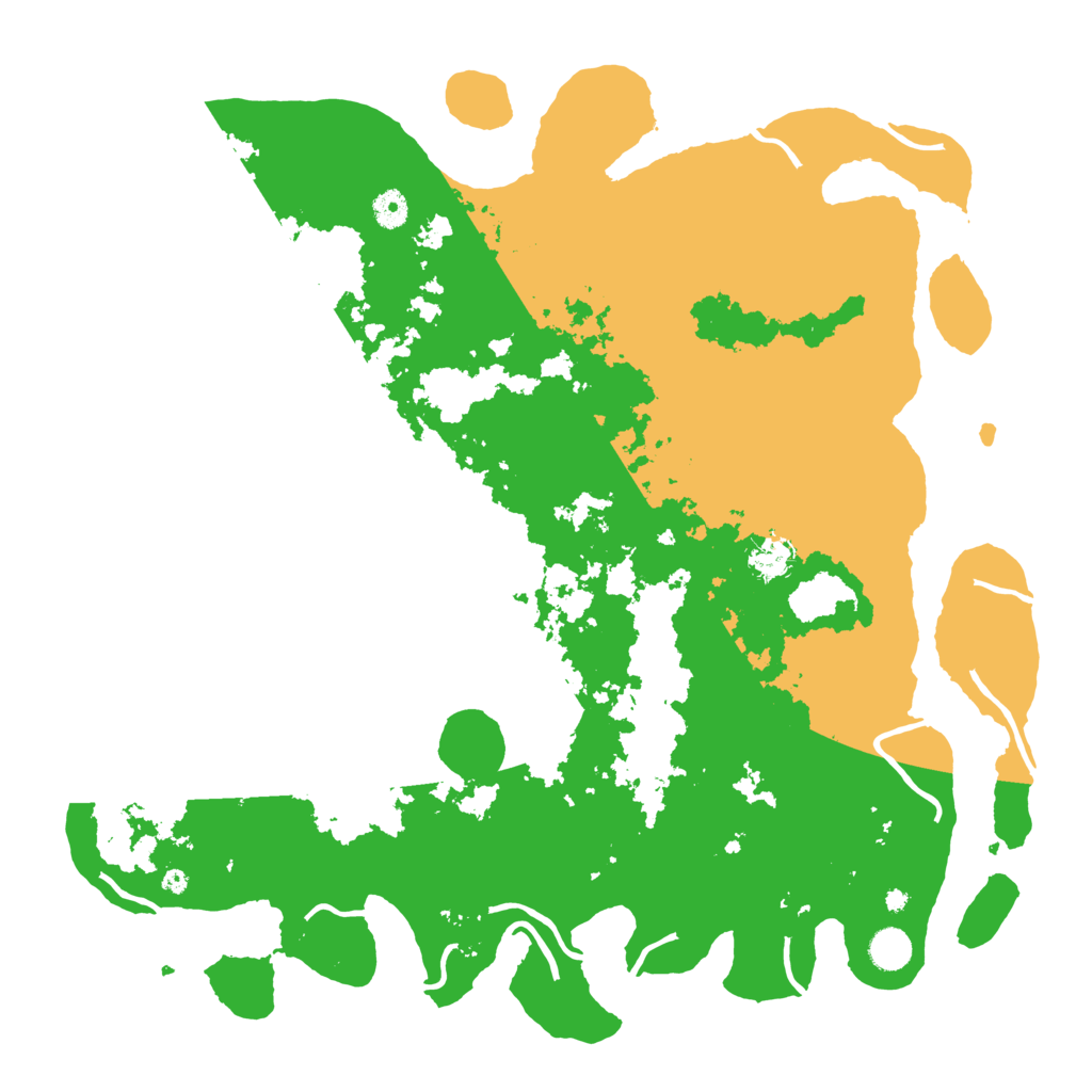 Biome Rust Map: Procedural Map, Size: 4500, Seed: 41825867