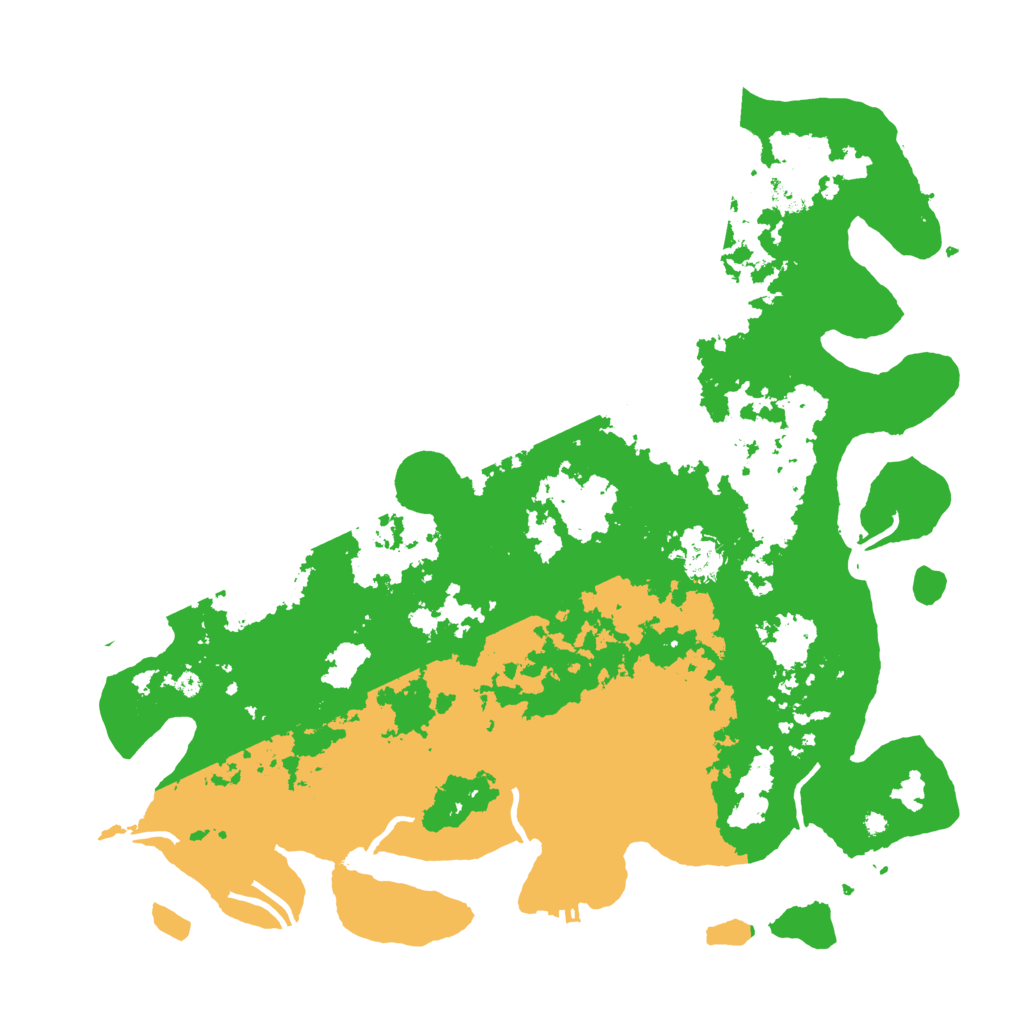 Biome Rust Map: Procedural Map, Size: 4300, Seed: 1623868256