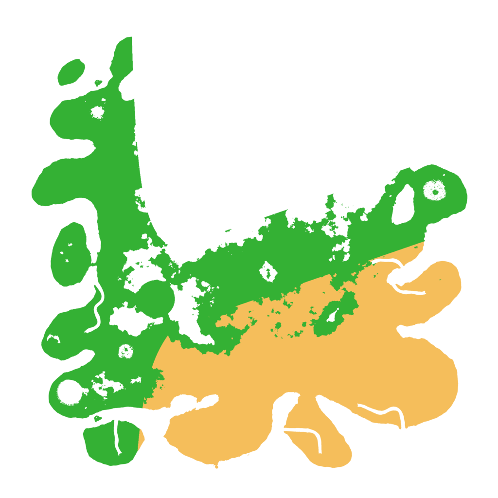 Biome Rust Map: Procedural Map, Size: 3500, Seed: 311445897