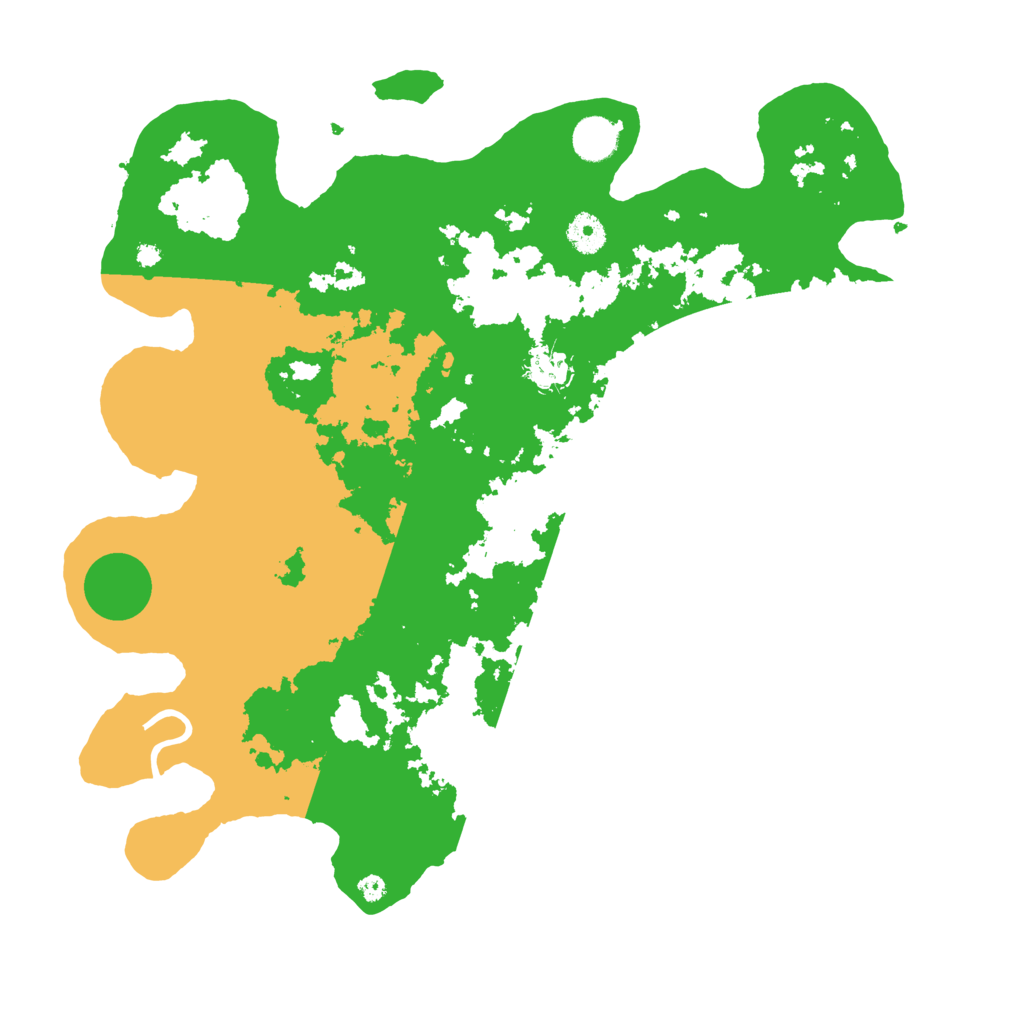 Biome Rust Map: Procedural Map, Size: 4000, Seed: 799287