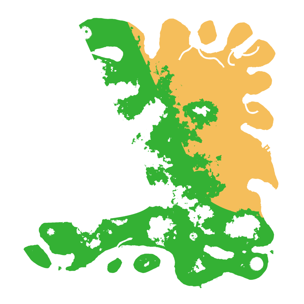 Biome Rust Map: Procedural Map, Size: 4000, Seed: 218433
