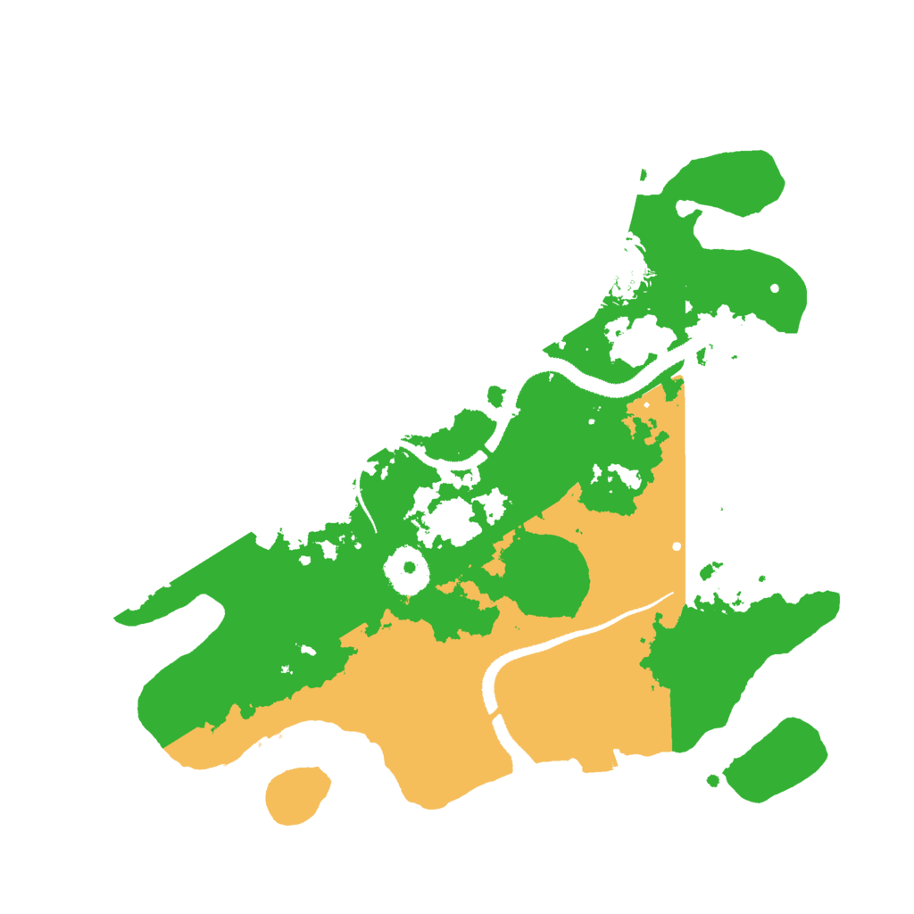 Biome Rust Map: Procedural Map, Size: 3000, Seed: 693501