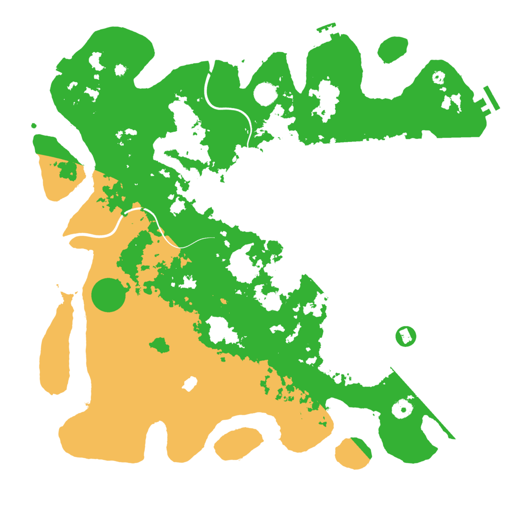 Biome Rust Map: Procedural Map, Size: 4000, Seed: 389887