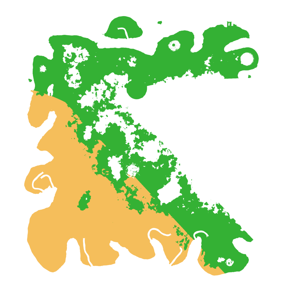 Biome Rust Map: Procedural Map, Size: 4000, Seed: 311607
