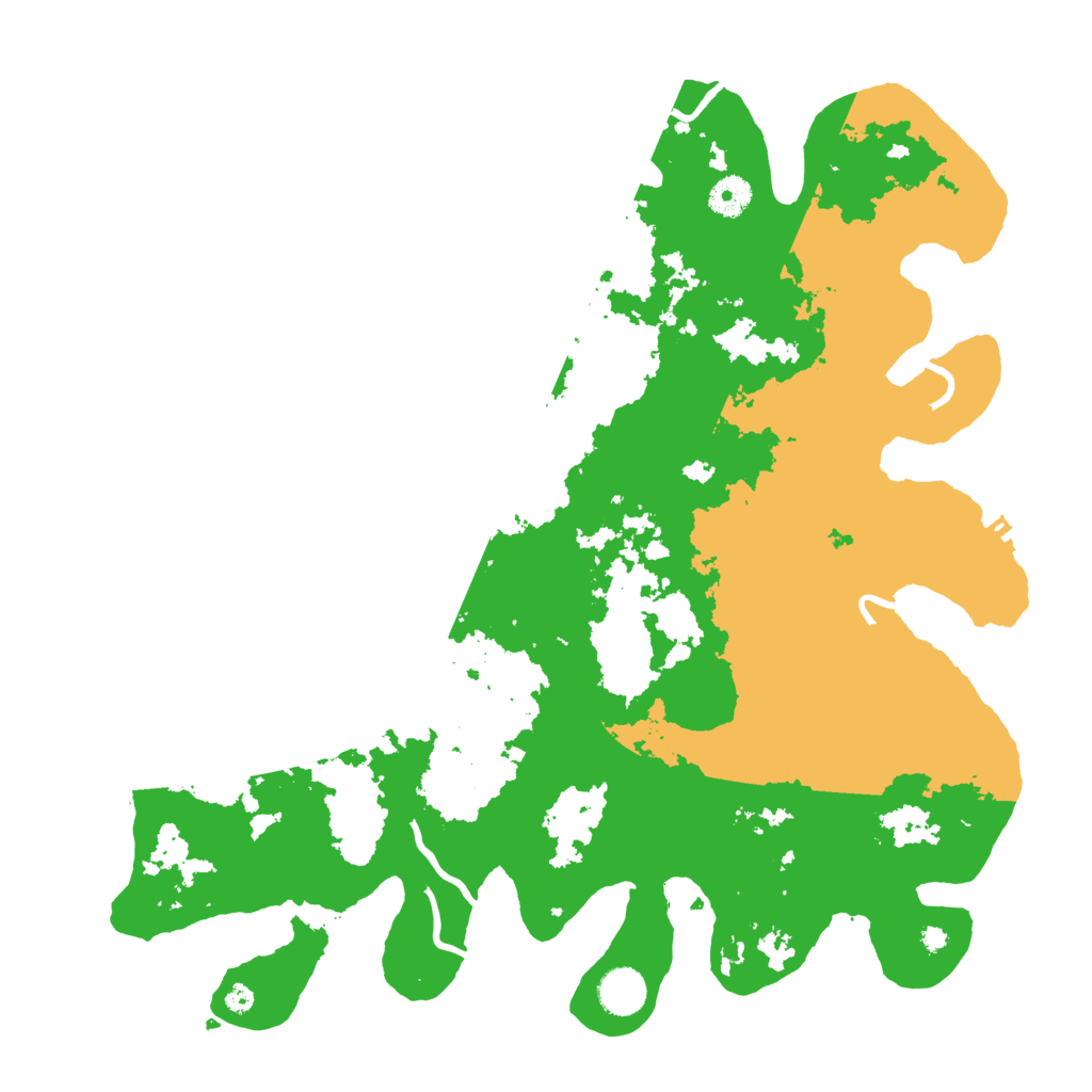 Biome Rust Map: Procedural Map, Size: 4000, Seed: 691457