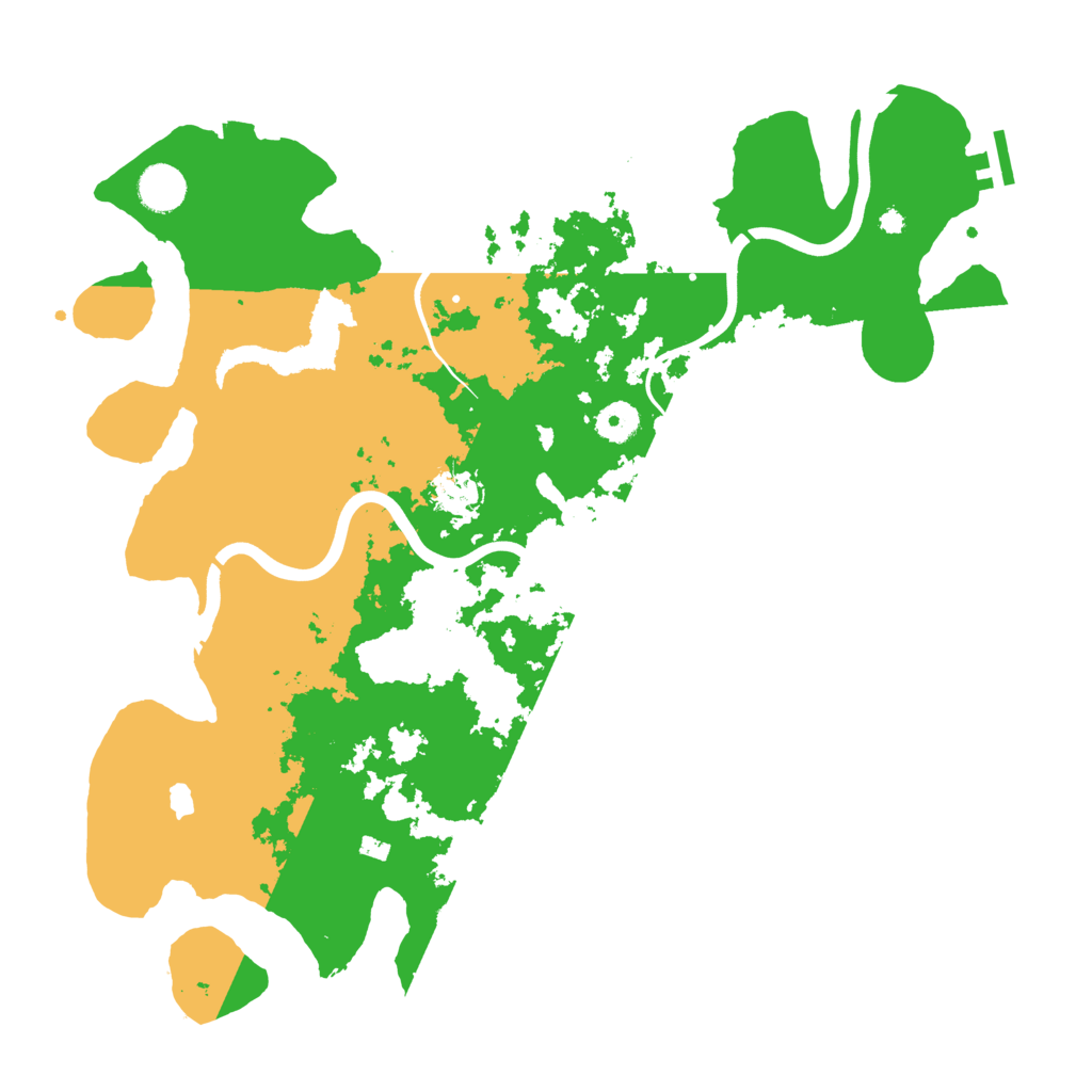 Biome Rust Map: Procedural Map, Size: 4000, Seed: 950428