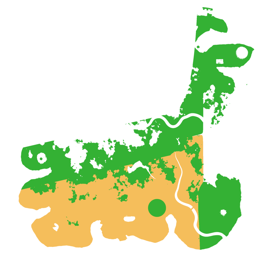 Biome Rust Map: Procedural Map, Size: 4000, Seed: 816751
