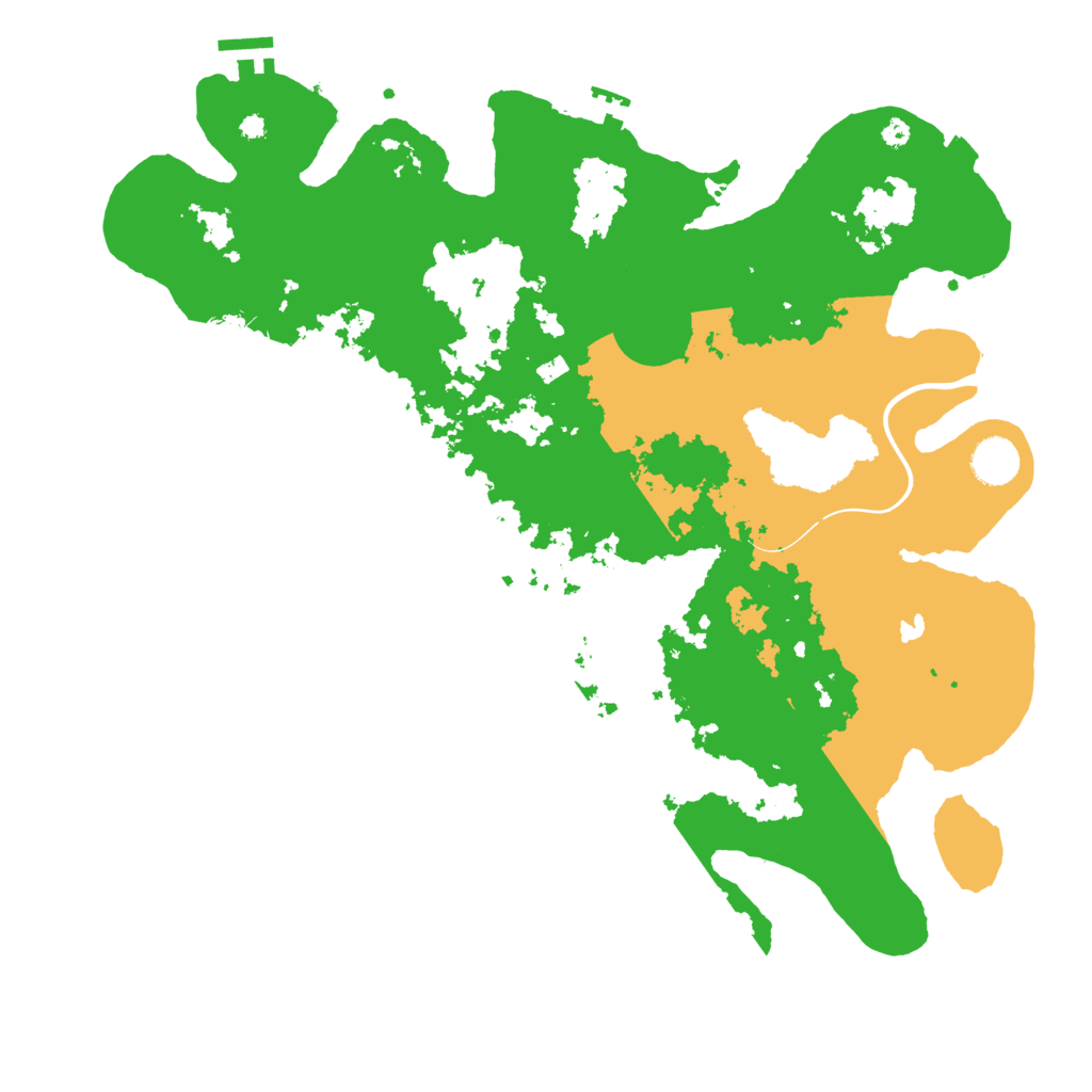 Biome Rust Map: Procedural Map, Size: 4000, Seed: 946998